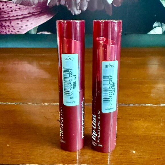 NEW 2-Pc Wine Not Nourishing Lip Tint Bath & Body Works - Picture 2 of 2